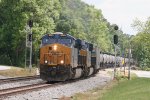 CSX 3045 and 986 split the signals